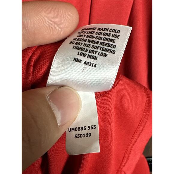 XL Under Armour Texas Tech Shirt Long Sleeve Loose Stretch Red Mens XL NCAA EUC - Picture 5 of 7